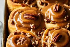 Coffee Cinnamon Rolls (with Coffee Icing)
