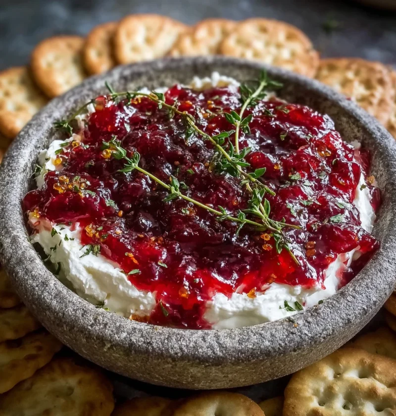Cranberry Whipped Feta Dip Recipe Hot Honey Drizzle Ideas Sweet And Savory Feta Dip Holiday Cranberry Feta Appetizer Makin...