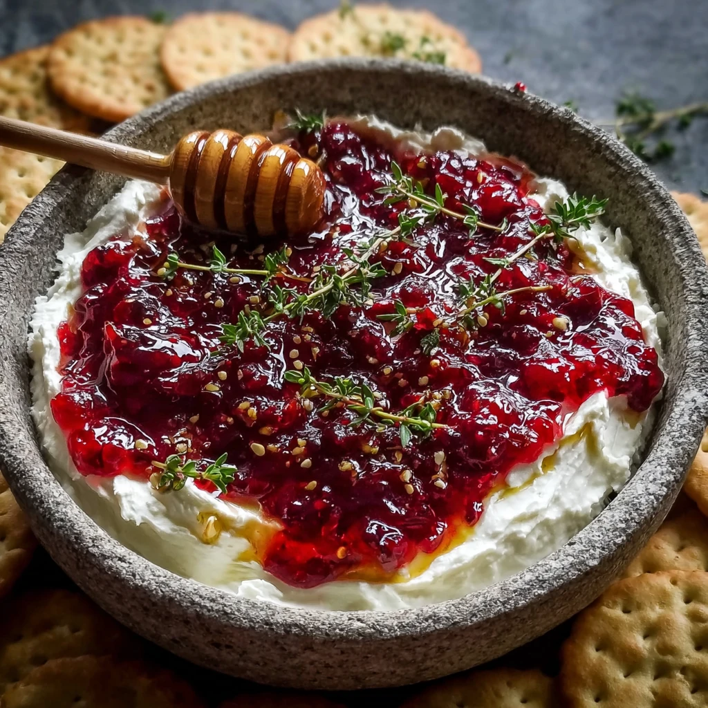 Cranberry Whipped Feta Dip Recipe Hot Honey Drizzle Ideas Sweet And Savory Feta Dip Holiday Cranberry Feta Appetizer Makin...