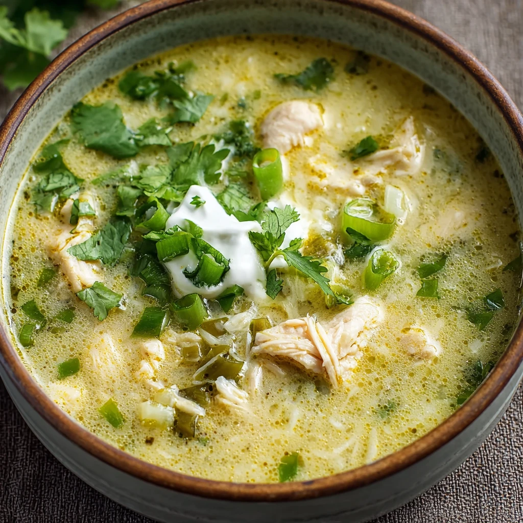 Creamy Green Enchiladas Chicken Soup — A Comforting Twist On Mexican Flavors Creamy Green Enchiladas Chicken Soup Comfor...