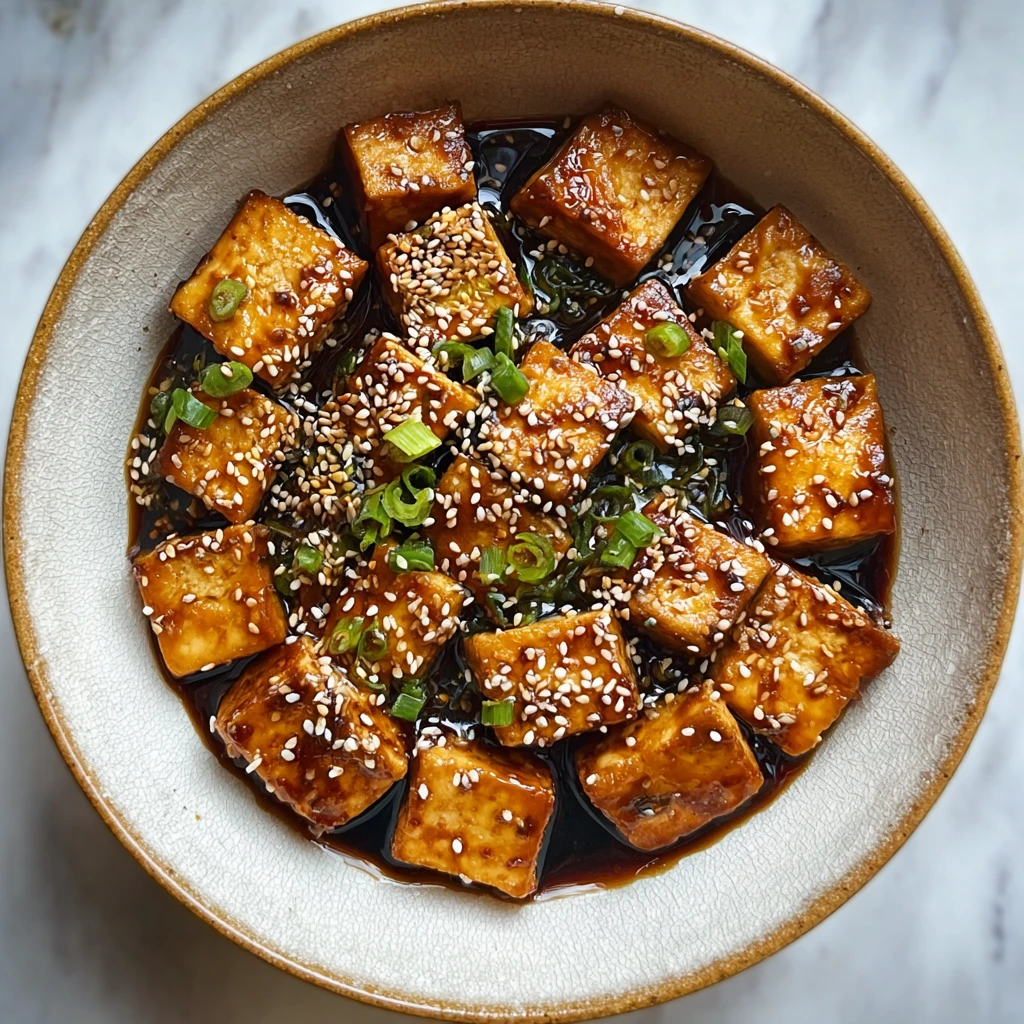 Crispy Seaweed Tofu With Irresistible Teriyaki Glaze Crispy Seaweed Tofu Irresistible Teriyaki Glaze