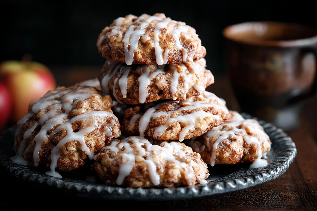 Easy Baked Apple Fritters Recipe Homemade Apple Fritters Oven Baked Healthy Baked Apple Fritters Gluten Free Best Apple Fr...