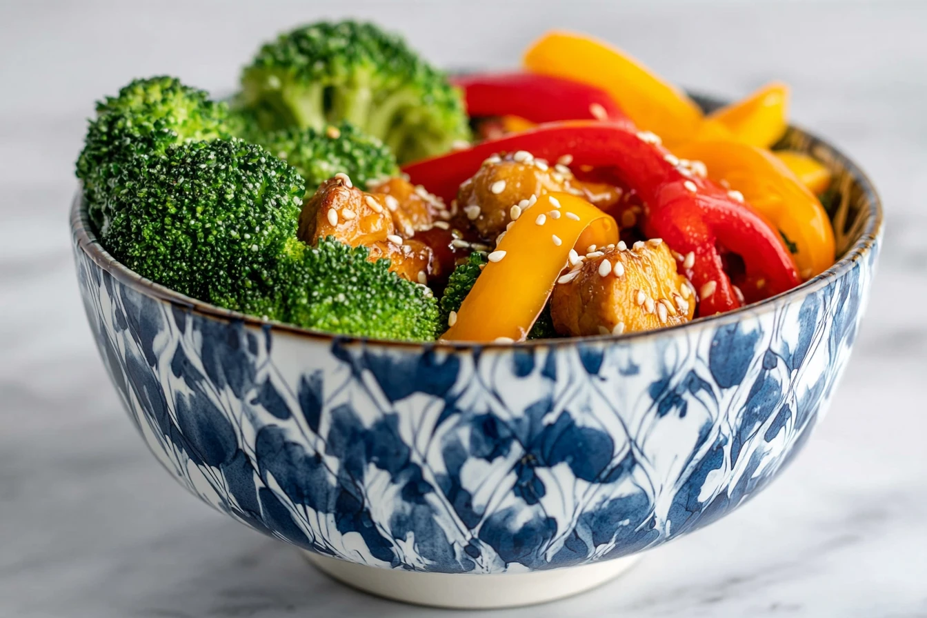 Chicken Stir Fry with Vegetables and Honey Soy Sauce Recipe