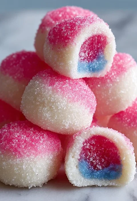Easy Cotton Candy Cloud Bites Recipe Homemade Cotton Candy Cloud Bites Best Cotton Candy Cloud Dessert How To Make Cotton ...
