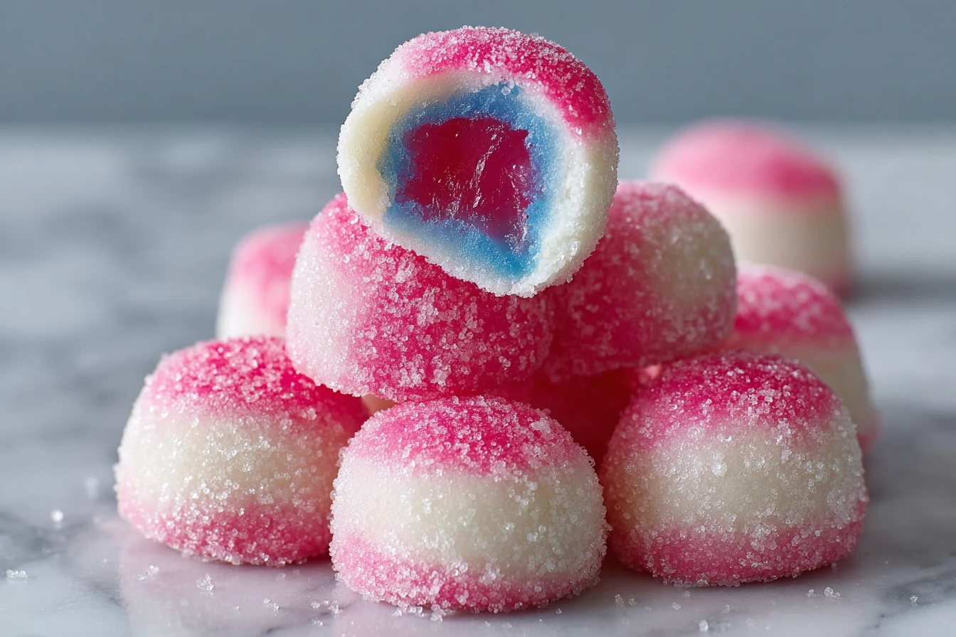 Easy Cotton Candy Cloud Bites Recipe Homemade Cotton Candy Cloud Bites Best Cotton Candy Cloud Dessert How To Make Cotton ...