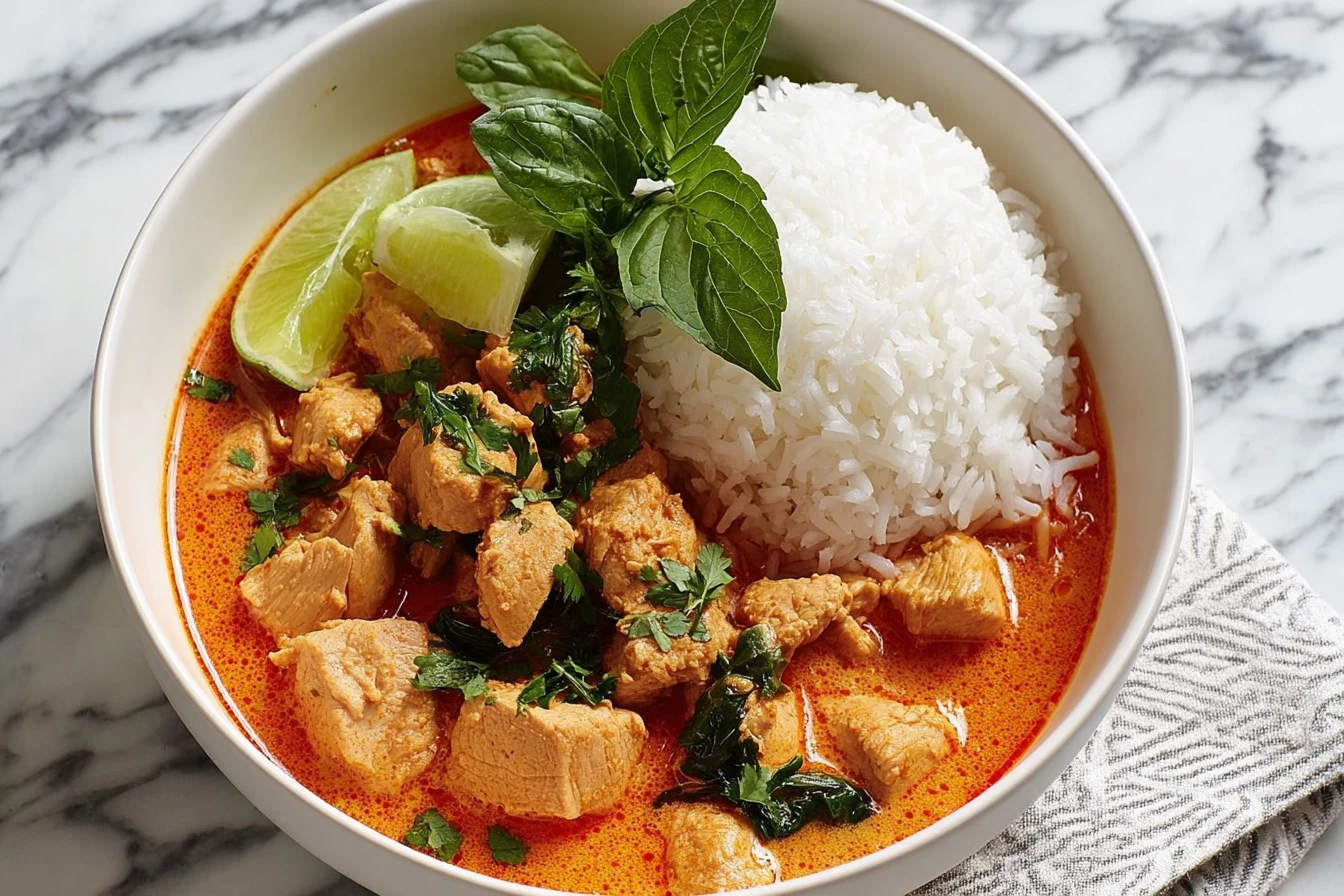 Crockpot Thai Yellow Curry Chicken Recipe