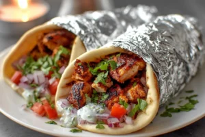Grilled Chicken Gyro Wraps Recipe