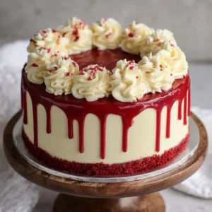 Simple Steps to a Perfect Red Velvet Cheesecake Cake