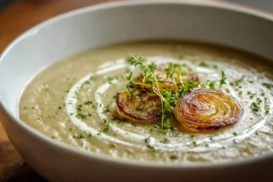 Roasted Celery & Potato Soup