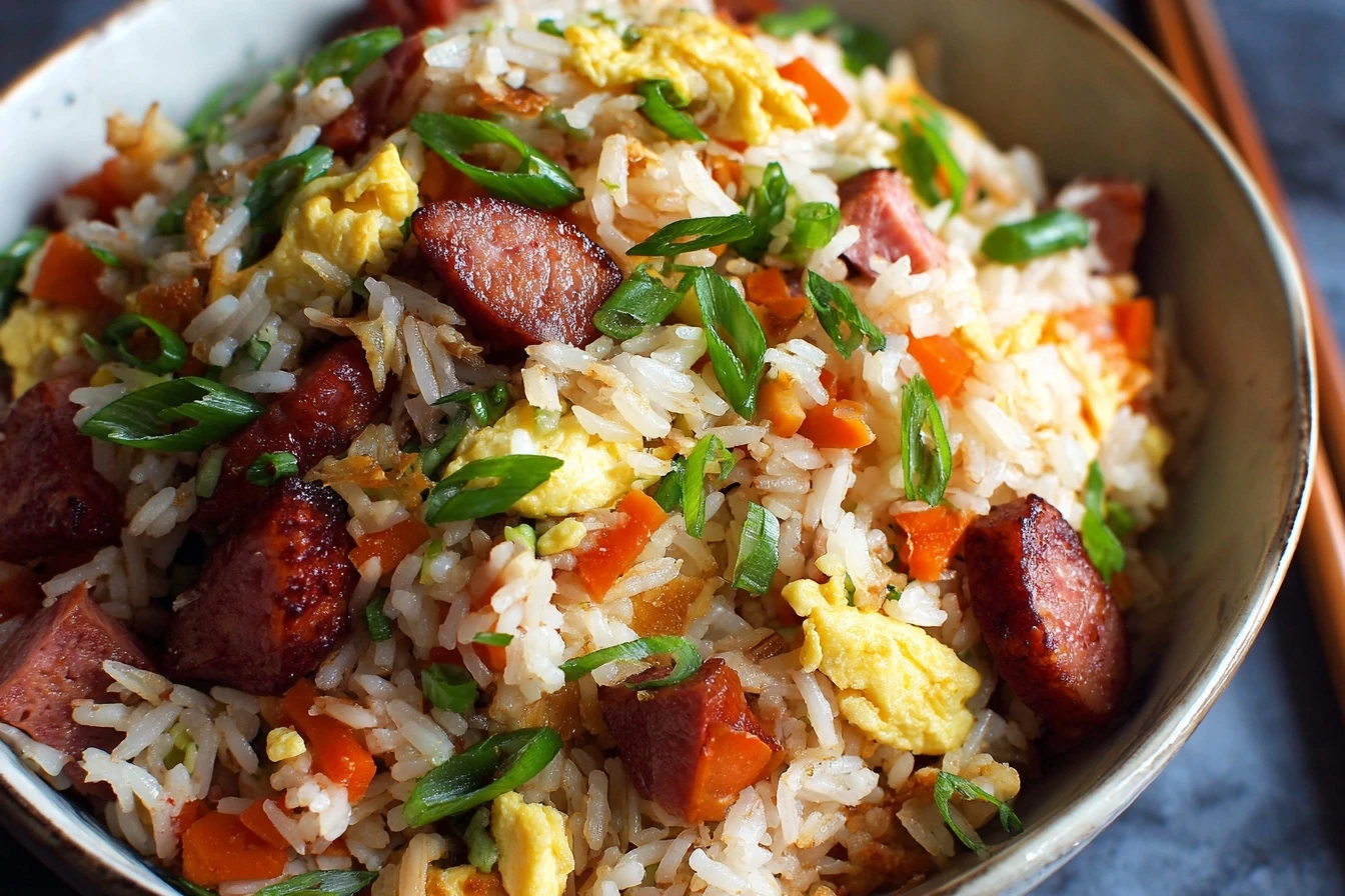 Easy Spam Fried Rice Recipe Gourmet Spam Fried Rice Ideas Best Spices For Spam Fried Rice Unique Spam Fried Rice Variation...