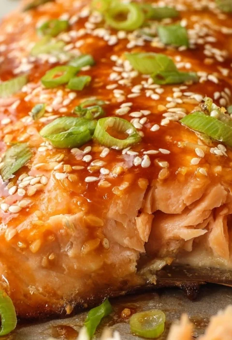 Easy Teriyaki Glazed Salmon Recipe Best Salmon For Teriyaki Glaze Homemade Teriyaki Salmon Glaze Teriyaki Glazed Salmon Me...