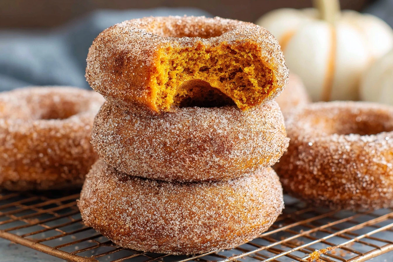 Baked Pumpkin Donuts