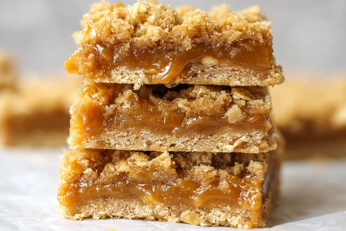 Caramel Oat Slice