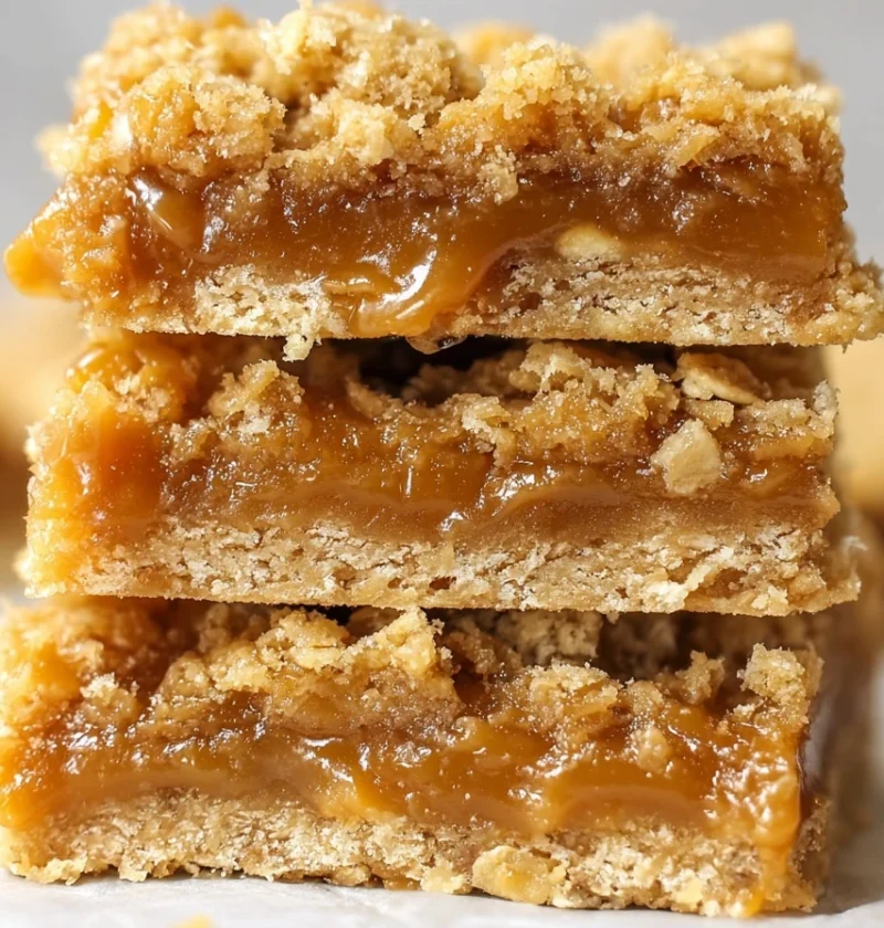 Homemade Caramel Oat Slice Recipe Caramel Oat Slice Gluten Free Vegan Caramel Oat Slice Easy Caramel Oat Slice Bars Carame...