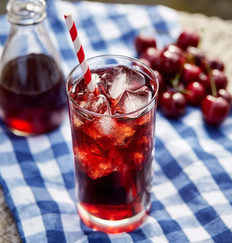 Homemade Cherry Vanilla Cola Recipe DIY Cherry Vanilla Soda How To Make Cherry Vanilla Cola At Home Refreshing Homemade Co...