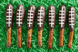 Quick & Easy Football Pretzels: A Game-Day Hit!