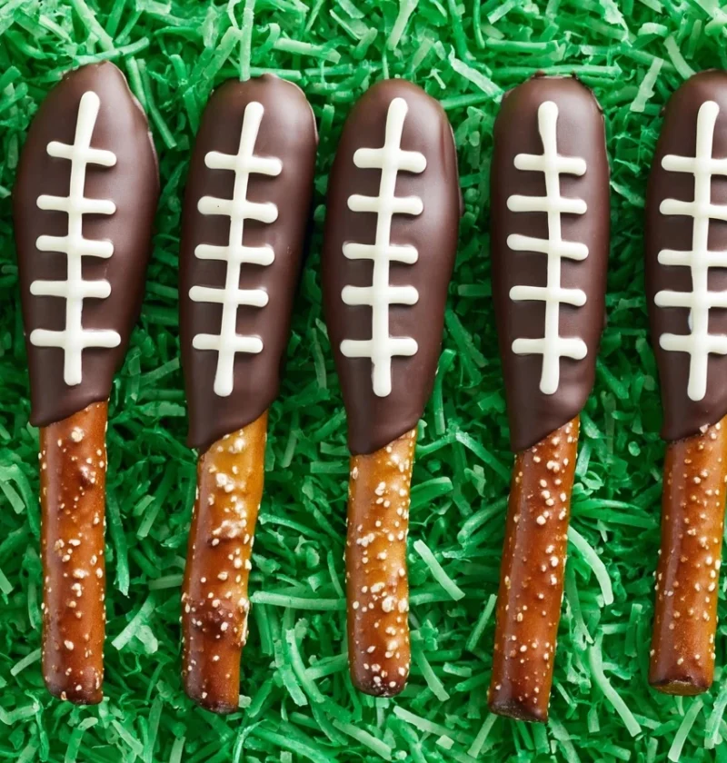 Homemade Football Pretzels Recipe Buy Football Shaped Pretzels Online Best Football Pretzel Snacks For Game Day Gluten-fre...