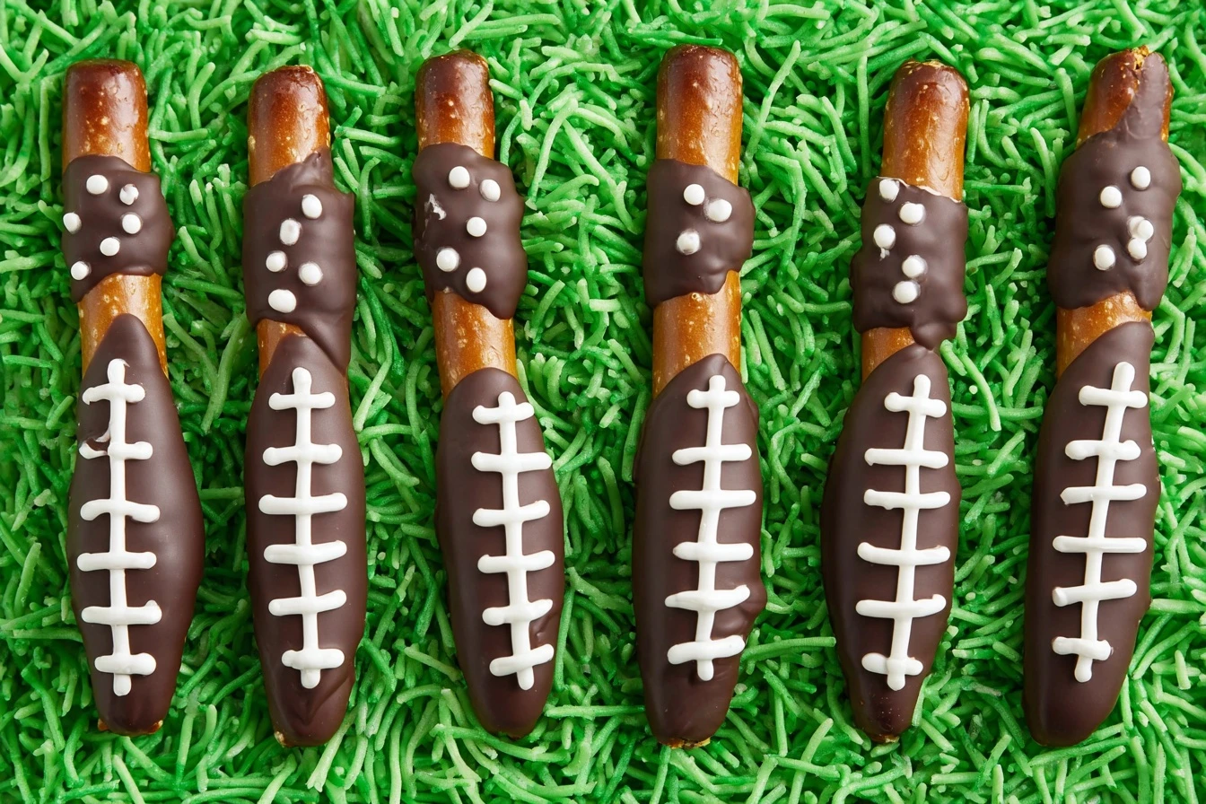 Homemade Football Pretzels Recipe Buy Football Shaped Pretzels Online Best Football Pretzel Snacks For Game Day Gluten-fre...