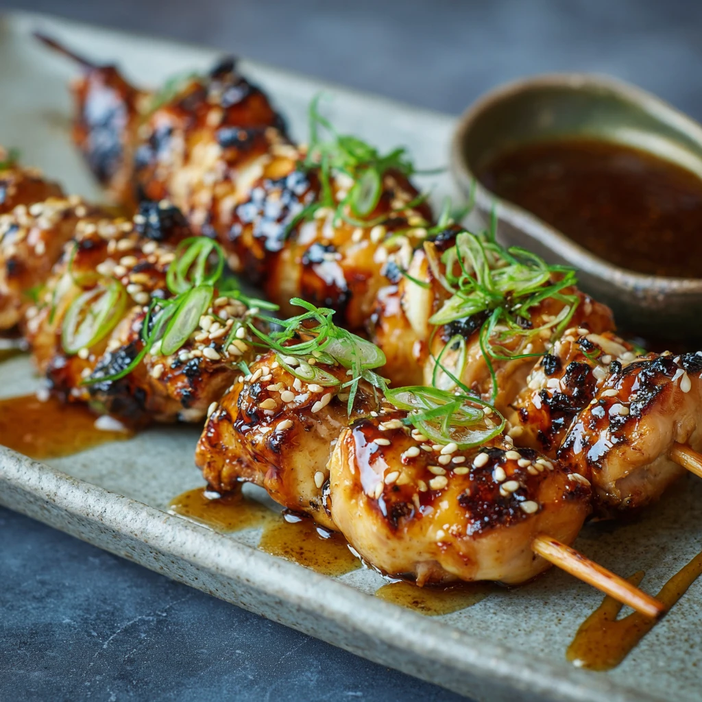 Homemade Japanese Chicken Yakitori Recipe Easy Yakitori Chicken Skewers Guide Best Spices For Chicken Yakitori Authentic S...