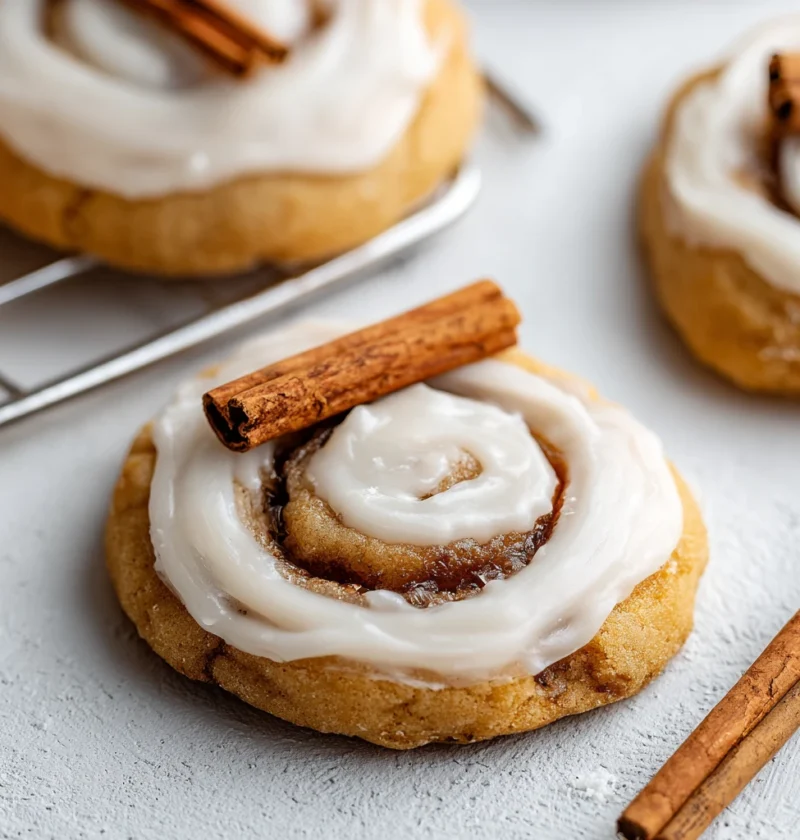 Irresistible Cinnamon Roll Cookies Recipe Easy Cinnamon Roll Cookies For Fall Best Cinnamon Cookie Recipe With A Twist Hom...