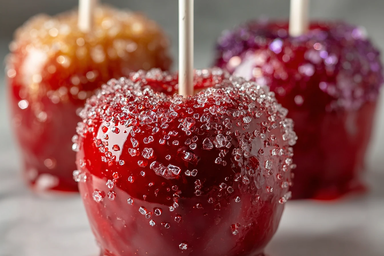 Jolly Rancher Candy Apples Tutorial How To Make Jolly Rancher Apple Treats Best Jolly Rancher Apples Recipe Easy Jolly Ran...