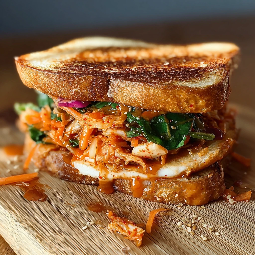 Korean Bibimbap Sandwich: A Delicious Plant-Based Twist Korean Bibimbap Sandwich Delicious Plantbased Twist