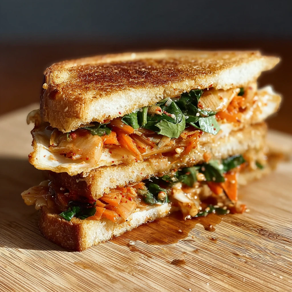 Korean Bibimbap Sandwich: A Delicious Plant-Based Twist Korean Bibimbap Sandwich Delicious Plantbased Twist