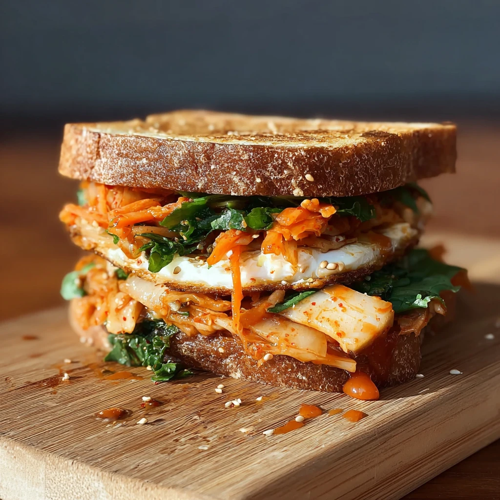 Korean Bibimbap Sandwich: A Delicious Plant-Based Twist