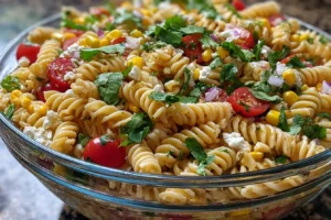 Mexican Street Corn Pasta Salad