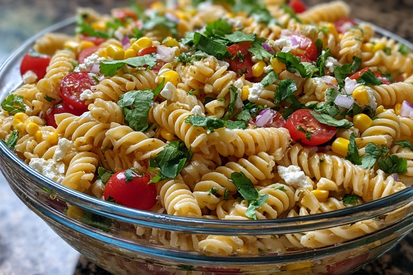 Mexican Street Corn Pasta Salad