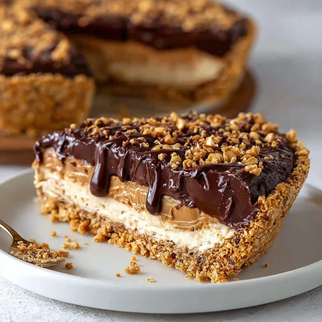 Peanut Butter Chocolate Crunch Pie: A No-Bake Dream Dessert Peanut Butter Chocolate Crunch Pie Nobake Dream