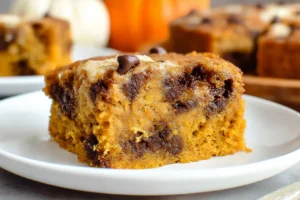 Pumpkin Earthquake Cake