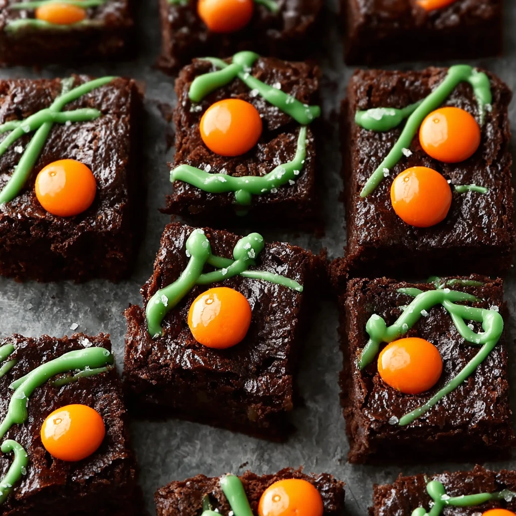 Pumpkin Patch Brownies That Kids Will Love To Make! Pumpkin Patch Brownies That Kids Will Love