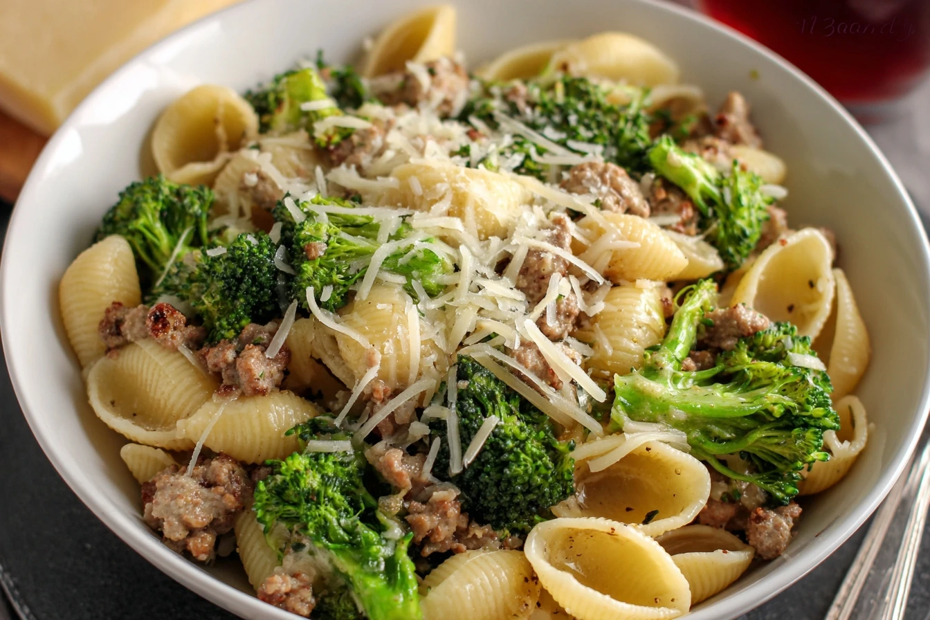 Quick Sausage Broccoli Pasta Recipe Easy 30 Minute Sausage Pasta Best Sausage Broccoli Skillet Meal Healthy Sausage And Br...