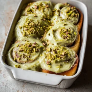 Small Batch Pistachio Cream Cinnamon Rolls: A Nutty Twist on a Classic