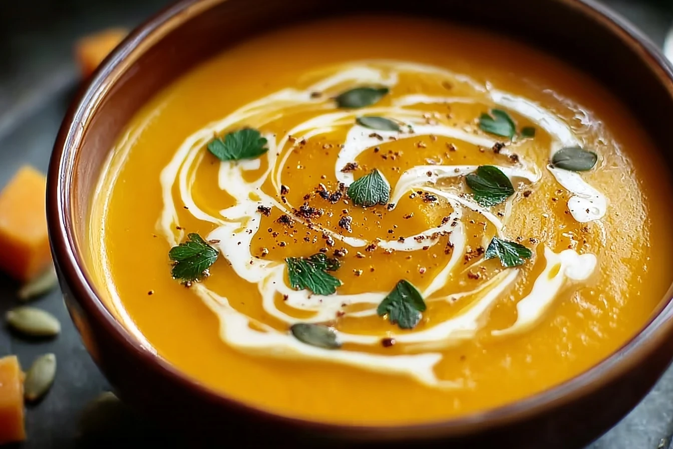 Spicy Butternut Squash Sweet Potato Soup: An Amazing Ultimate Recipe