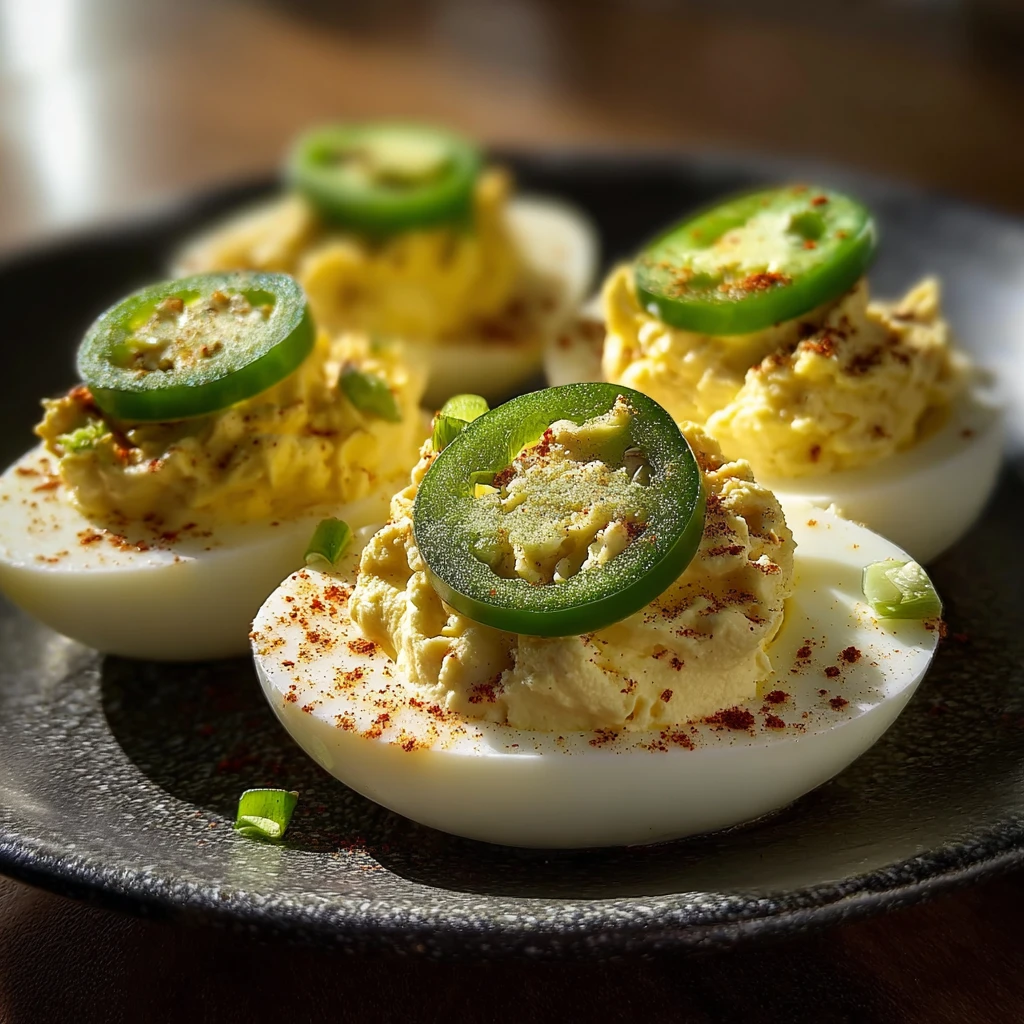 Spicy Jalapeño Deviled Eggs Steal Every Halloween Party Spicy Jalapeo Deviled Eggs Steal Every Halloween