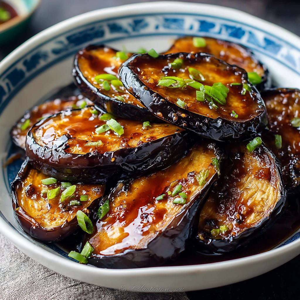 Sticky Garlic Eggplant: Sweet, Savory, and Addictively Delicious