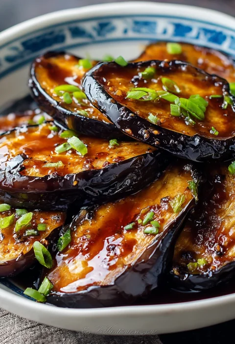 Sticky Garlic Eggplant Recipe Best Sticky Garlic Eggplant Sweet Savory Eggplant Dishes How To Make Sticky Garlic Eggplant ...
