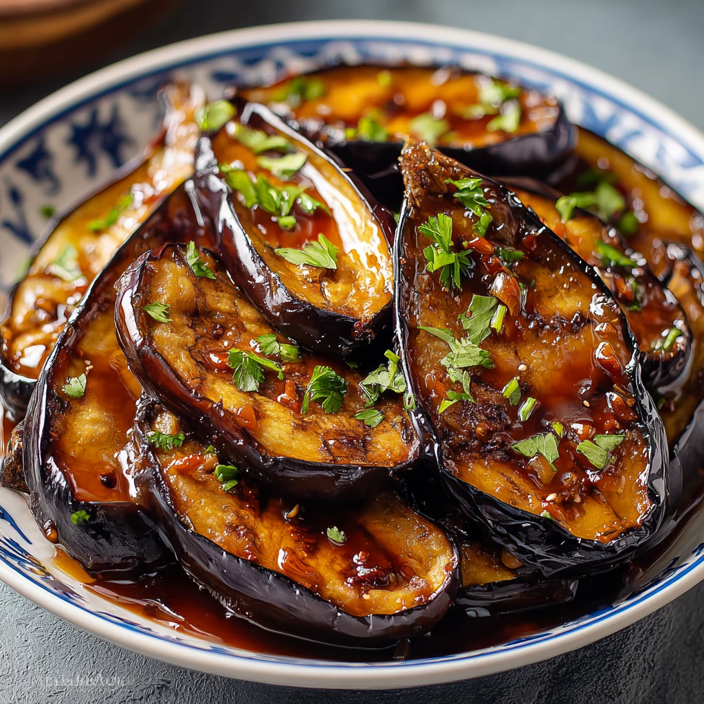 Sticky Garlic Eggplant Recipe Best Sticky Garlic Eggplant Sweet Savory Eggplant Dishes How To Make Sticky Garlic Eggplant ...