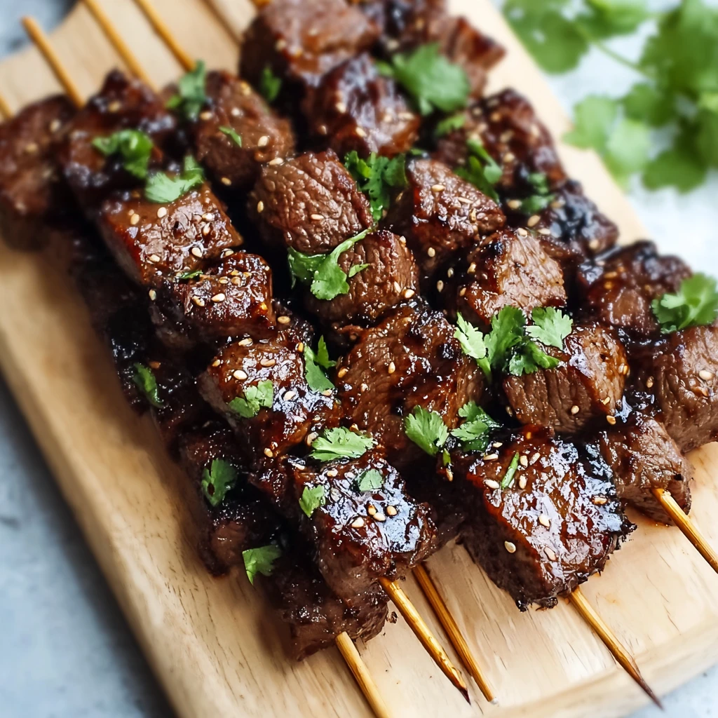 Sweet Teriyaki Sesame Beef Skewers For Effortless Weeknight Feasts Sweet Teriyaki Sesame Beef Skewers Effortless Weeknight