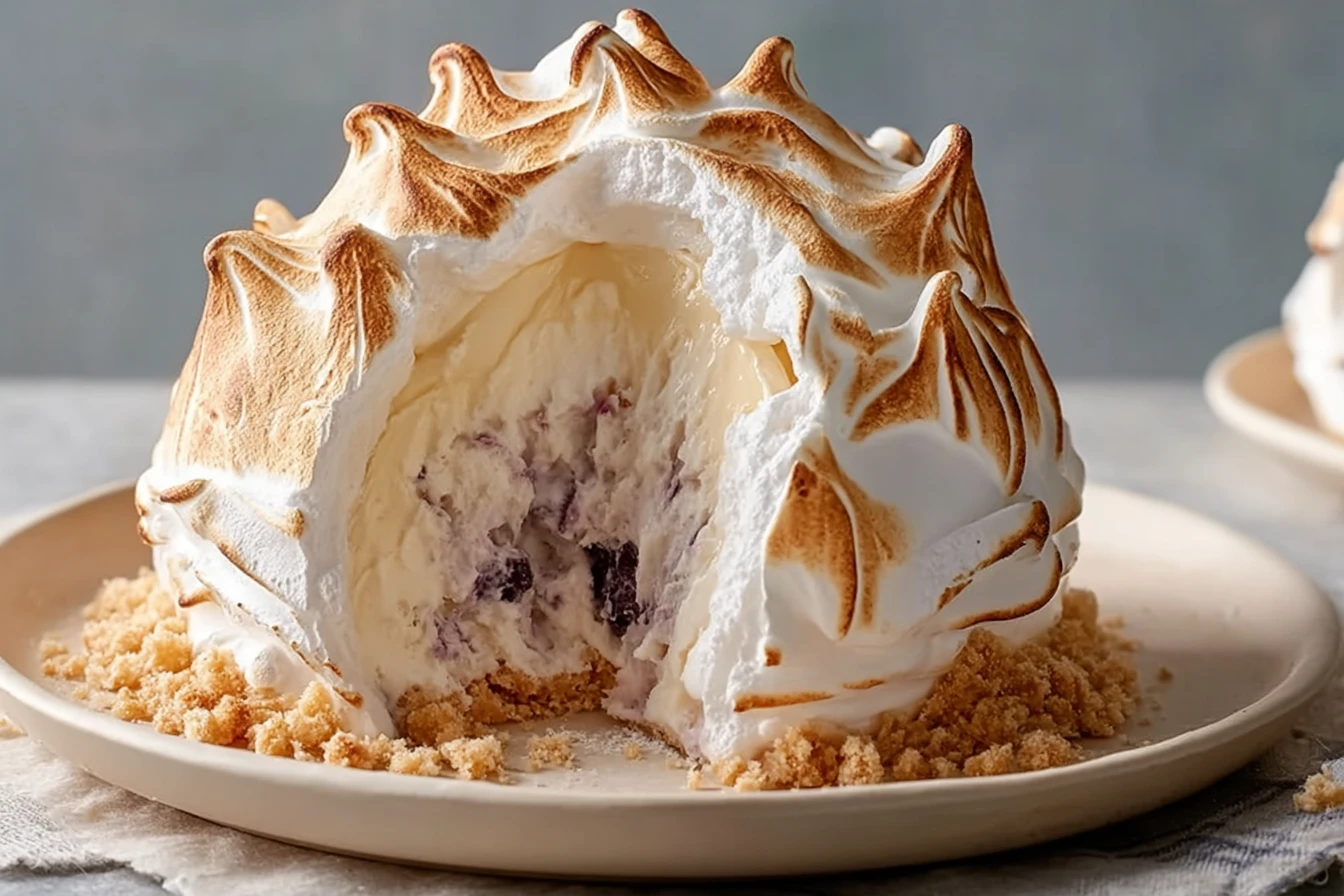 Make Vegan Baked Alaska in 7 Easy Steps