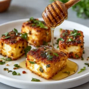 Baked Feta Bites with Honey