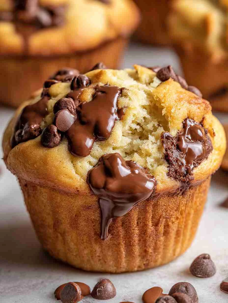 Banana Chocolate Chip Muffins