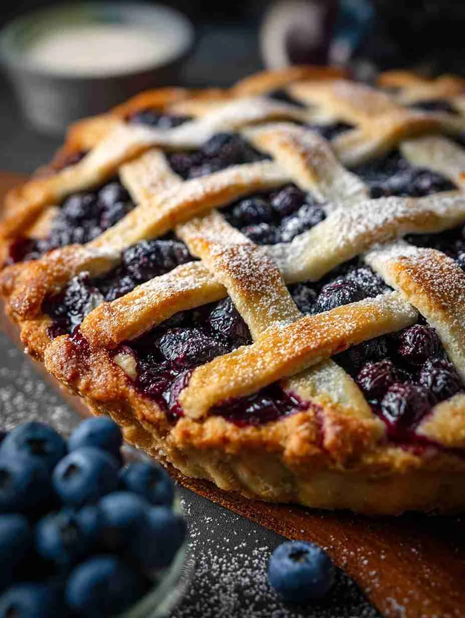 Blueberry Slab Pie Dessert