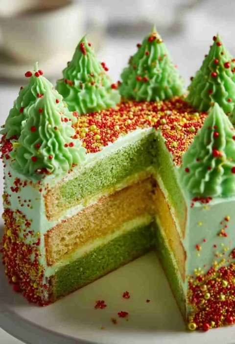 Best Christmas Tree Cake Recipes Easy Christmas Tree Cake Ideas Homemade Christmas Tree Cakes Christmas Tree Themed Desser...