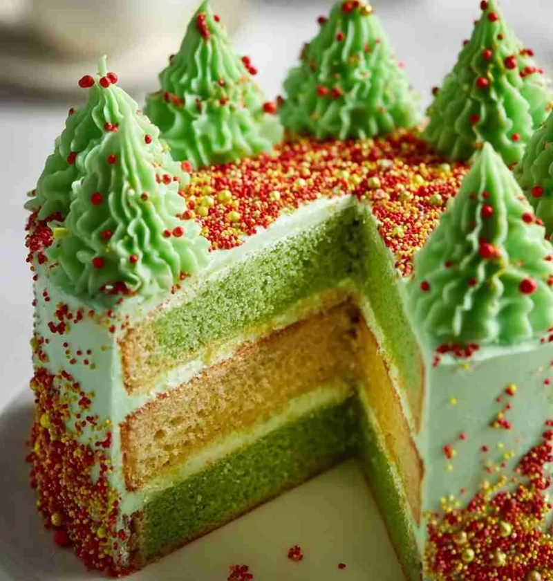 Best Christmas Tree Cake Recipes Easy Christmas Tree Cake Ideas Homemade Christmas Tree Cakes Christmas Tree Themed Desser...