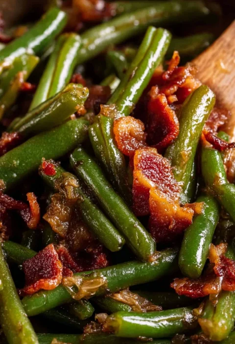 Best Crack Green Beans Recipe Easy Crack Green Beans Casserole Homemade Crack Green Beans With Bacon Crack Green Beans Slo...