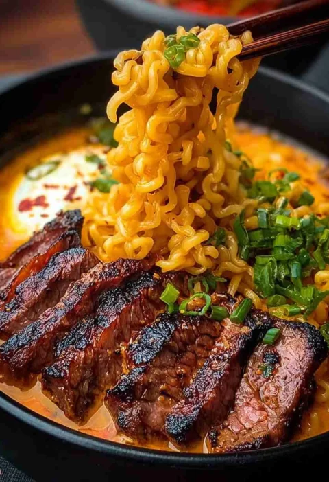 Best Creamy Beef Ramen Recipes How To Make Creamy Beef Ramen Homemade Beef Ramen With Creamy Sauce Where To Buy Creamy Bee...
