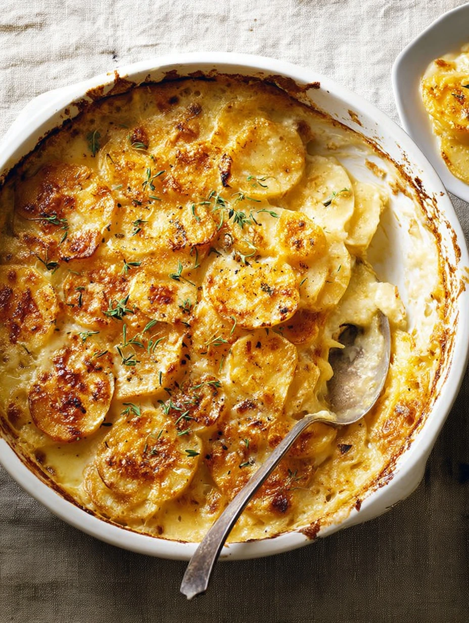 Best Creamy Scalloped Potatoes Recipe Easy Golden Scalloped Potatoes Guide Thanksgiving Scalloped Potatoes How-to Make-ahe...